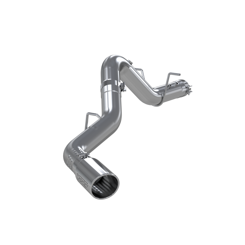 MBRP 2020+ GMC/Chevy 2500/3500 6.6L Duramax 4in Mand Bent Tubing AL-Ser Cat Back Single Side - Alumbre