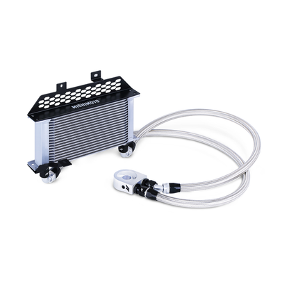 Kit de refrigerador de óleo não termostático Mishimoto 13+ Ford Focus ST - prata
