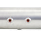 Air Lift 4 Gal Alum Tank - (4) 1/4in Face Ports (2) 3/8in End Ports & 1/4in Drain - 30in L X 6in D