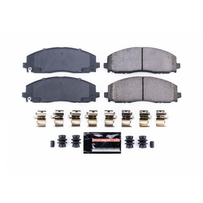 Power Stop 17-19 Chrysler Pacifica Front Z23 Evolution Sport Pastillas de freno con hardware