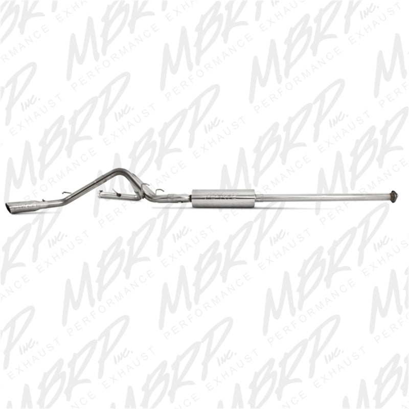 MBRP 05-13 Toyota Tacoma 4.0L EC/CC Doble lado dividido T409 Cat Back Escape