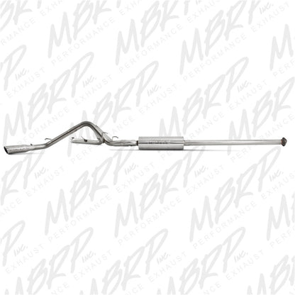 MBRP 05-13 Toyota Tacoma 4.0L EC/CC Doble lado dividido T409 Cat Back Escape