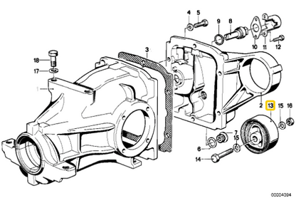 IRP - Bucha diferencial de poliuretano 90SH BMW E30, E36/5 (IRPDB-30PU) 