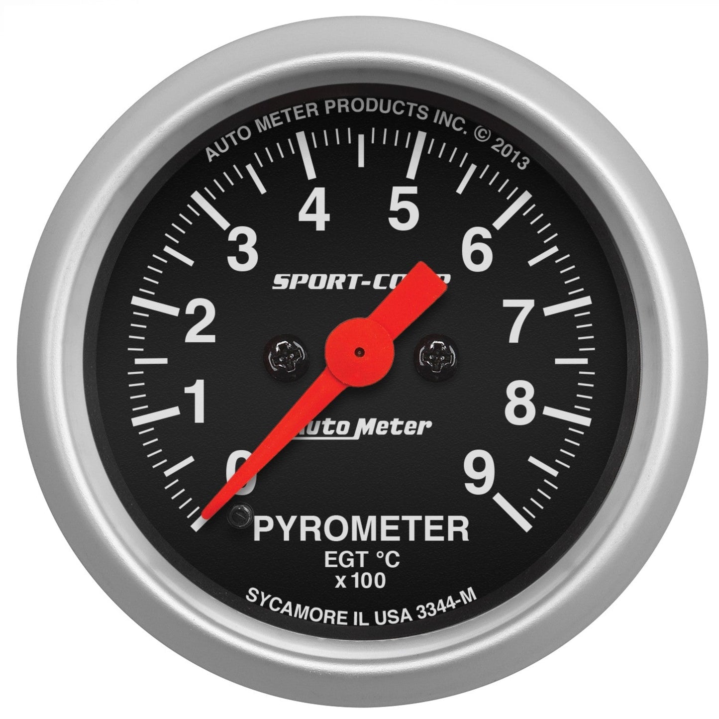 AutoMeter - 2-1/16" PYROMETER, 0-900 °C, SPORT-COMP (3344-M)