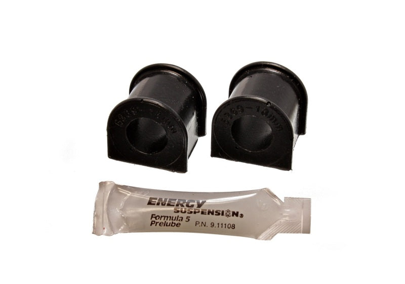 Energy Suspension 88-91 Honda Civic/CRX Negro 18 mm Bujes de barra estabilizadora delantera