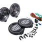 Hella 500 Series 12V Black Magic Halogen Driving Lamp Kit