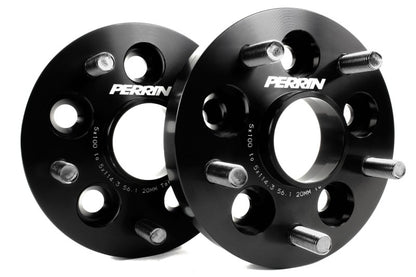 Adaptador de rueda Perrin de 20 mm tipo empernado 5x100 a 5x114,3 con buje de 56 mm (juego de 2)