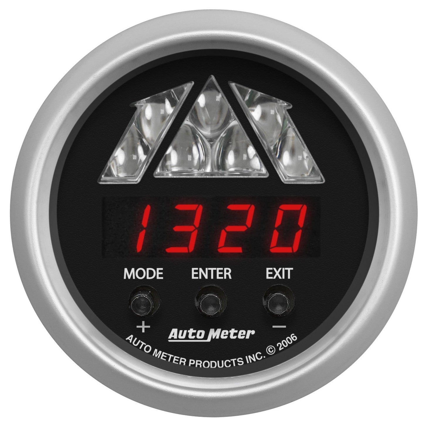 AutoMeter - 2-1/16" DPSS SHIFT-LIGHT, 0-16,000 RPM, LEVEL 1, SPORT-COMP (3387)