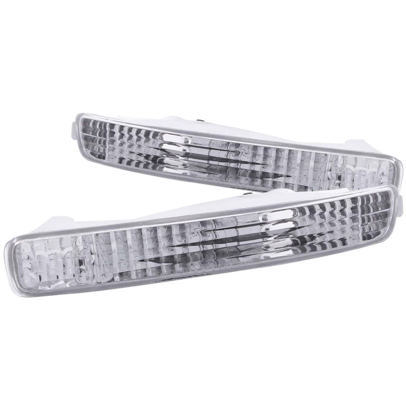 ANZO 1996-1997 Honda Accord Euro Luzes de estacionamento cromadas