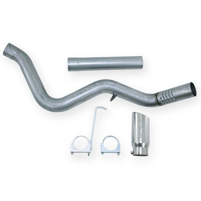 MBRP 11 Chev/GMC 2500/3500 Sistema de escape de aluminio de un solo lado con filtro trasero de 4 pulgadas