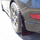 Rally Armor 13-19 Ford Fiesta ST Black UR Mud Flap w/Silver Logo