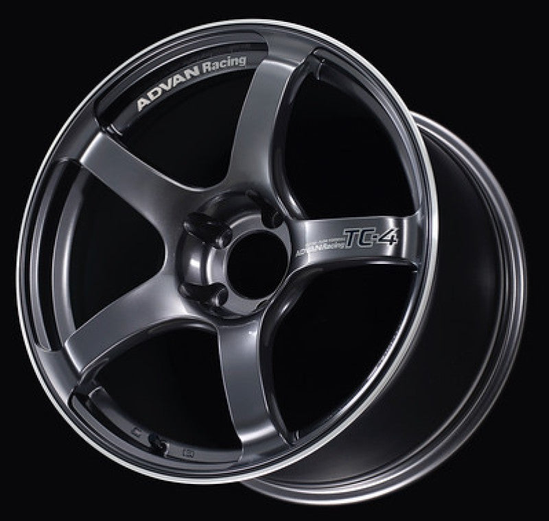 Advan TC4 15x6.5 +40 4x100 Racing Gunmetallic and Ring Wheel