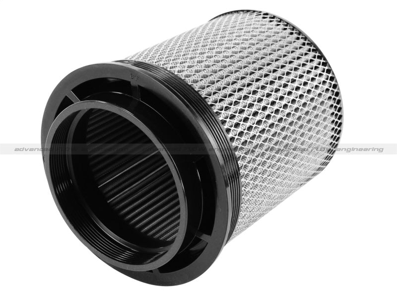 aFe MagnumFLOW Filtro de ar Pro DRY S Flange de 6 pol x 8 1/8 pol Base/Top (INV) x 9 pol A