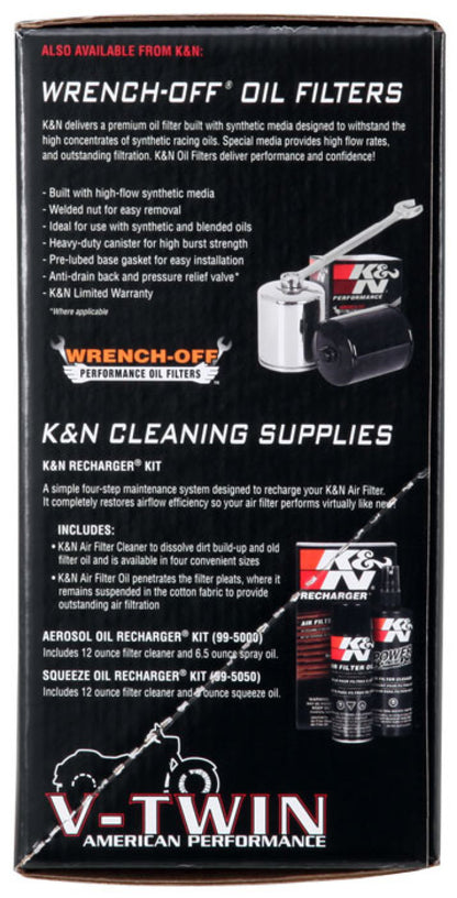 K&N 08-10 Harley-Davidson Touring Models Performance Intake Kit