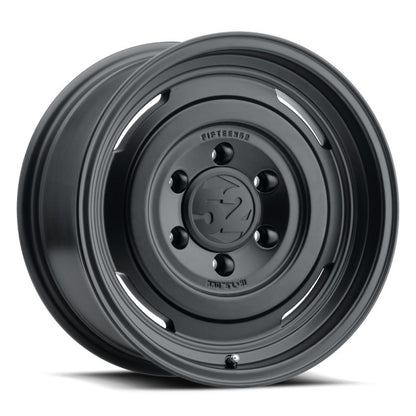 quinze52 Analógico HD 17x8,5 5x127 0mm ET 71,5mm Furo Central Asfalto Roda Preta