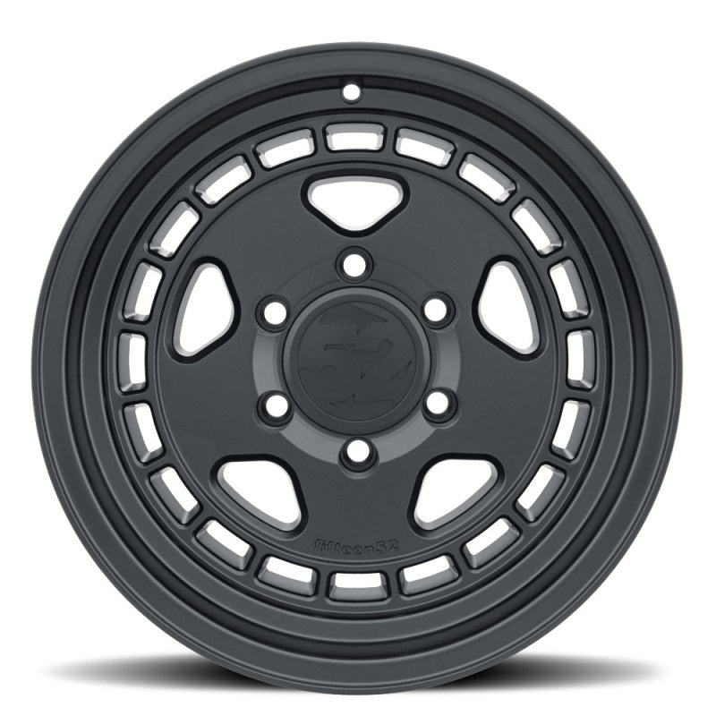 quinze52 Turbomac HD Classic 17x8.5 6x139.7 0mm ET 106.2mm Center Bore Asphalt Black Wheel