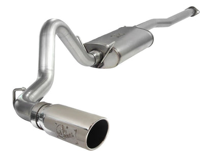 Escapes aFe MACHForce XP Cat-Back SS-409 EXH CB Toyota Tacoma 05-13 V6-4.0L (Pol Tip)