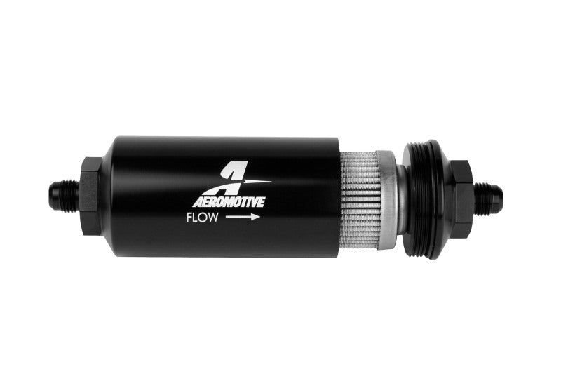 Filtro em linha aeromotivo - (AN-06 macho) Elemento de aço inoxidável de 100 mícrons