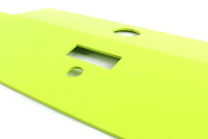 Perrin 02-07 Subaru Impreza - Cubierta de radiador amarillo neón