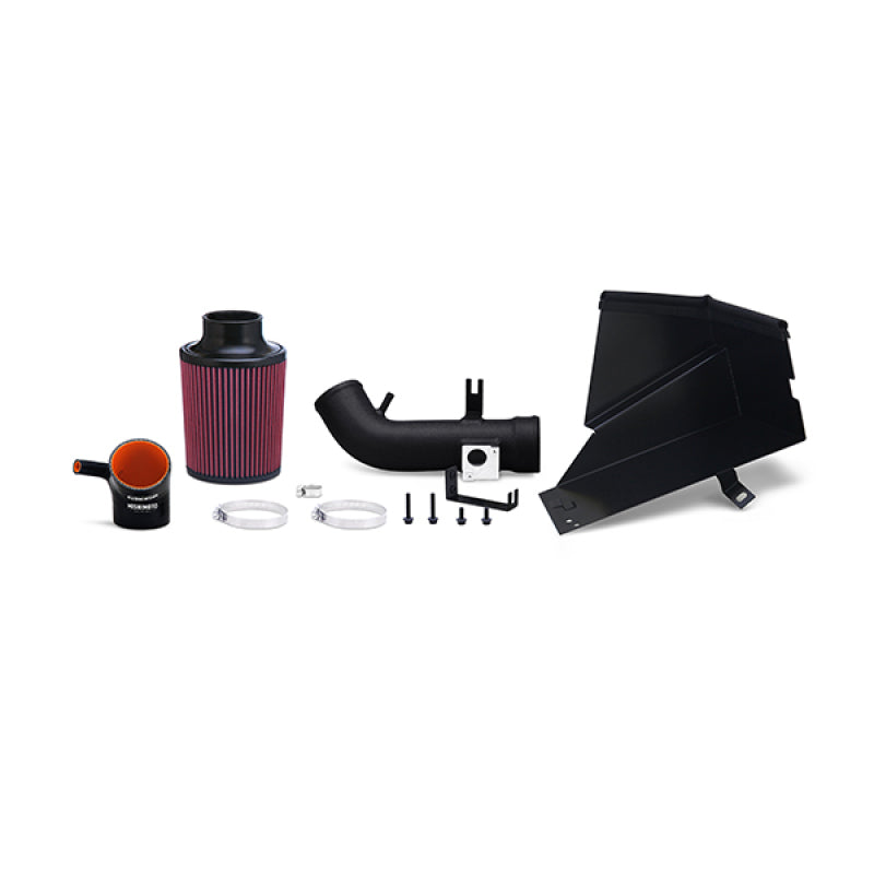 Mishimoto 06-11 Honda Civic Si Performance Entrada de aire con escudo térmico - Negro arrugado