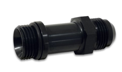 Vibrante macho -6AN a macho recto -6AN ORB con adaptador extensor de junta tórica de 1,625 pulg. de largo