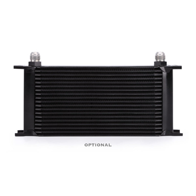 Enfriador de aceite negro Mishimoto 08+ Mitsubishi Evolution X