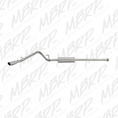 MBRP 05-13 Toyota Tacoma 4.0L EC/CC Cat Back Salida única T409 Escape