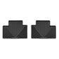 WeatherTech 05-13 Toyota Tacoma Crew Cab Rear Rubber Mats - Black