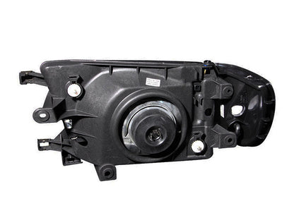 ANZO 1999-2002 Toyota 4Runner faróis de cristal preto