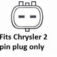 MECHMAN ALTERNATORS - Adjustable External Regulator W/ 2 Pin Alt Harness (91102RC)