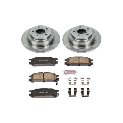 Power Stop 93-96 Subaru Impreza Kit de frenos traseros especiales para automóviles