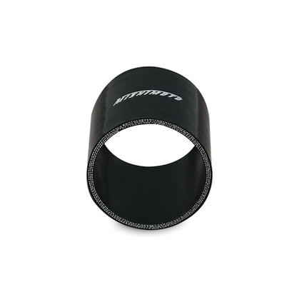 Acoplador recto negro de 3,0 pulgadas Mishimoto
