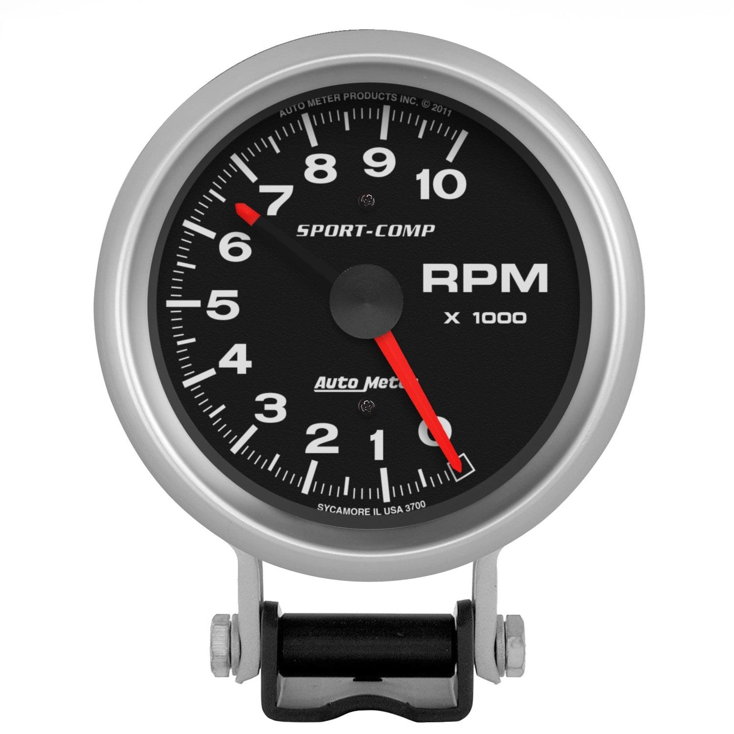 Auto Meter - 3-3/4" PEDESTAL TACHOMETER, 0-10,000 RPM, SPORT-COMP (3700)