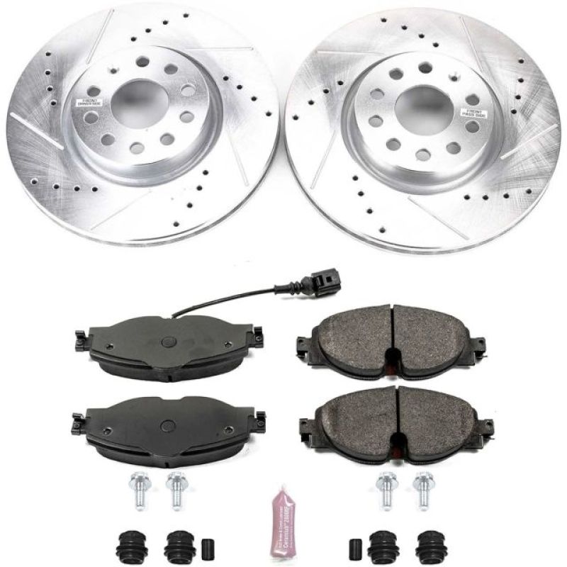 Kit Freno Power Stop 15-18 Audi A3 Delantero Z23 Evolution Sport