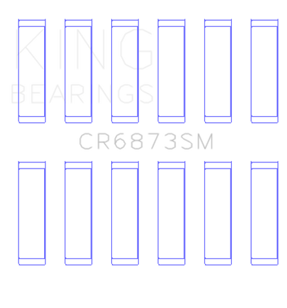 King Engine Bearings Toyota 2GR-FE/3GR-FE Connecting Rod Bearing Set