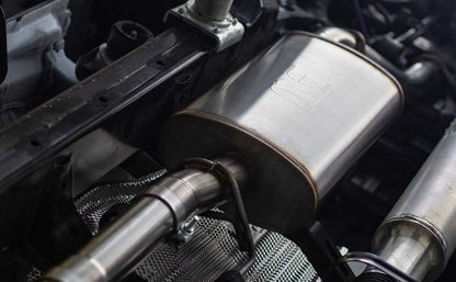 MagnaFlow 22+ Toyota Tundra Street Series 3 pol. Escapamento cat-back traseiro duplo lado do motorista