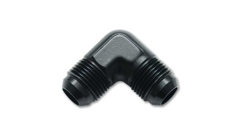 Vibrant -6AN 90deg Flare Union Fitting - Aluminio