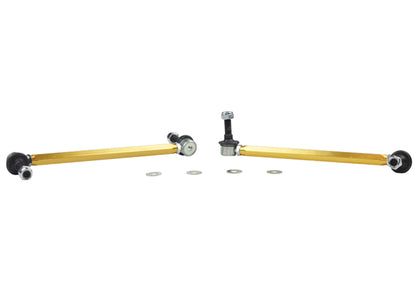 Whiteline 05-10 Chevy Cobalt/6/09+ Cruze/06-11 HHR Barra estabilizadora delantera - Conjunto de enlace H/D Adj Bola de acero