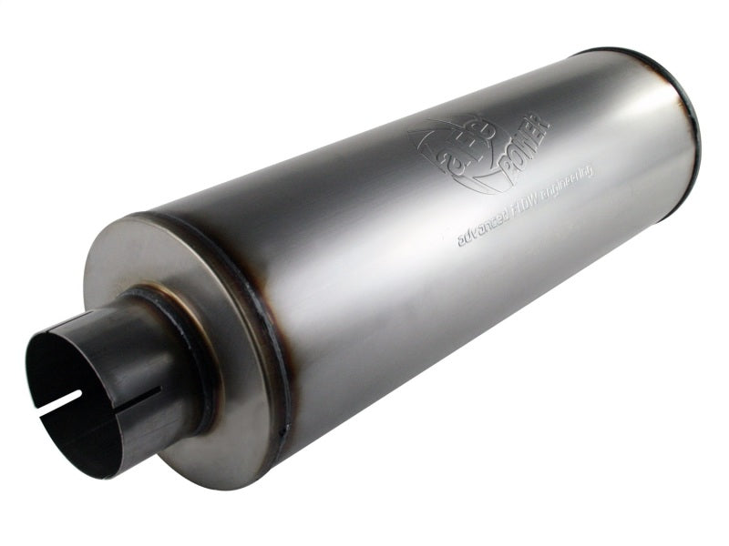 aFe MACHForce XP Exaustores Silenciadores SS-409 EXH Silenciador 4 ID In/Out 8 Dia