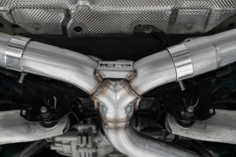 MBRP 2021+ Ford Bronco Sport (1.5L / 2.0L EcoBoost) 2.5in Escape trasero con resonador - Salida trasera doble
