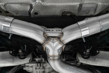 MBRP 2021+ Ford Bronco Sport (1.5L / 2.0L EcoBoost) 2.5in Escape trasero con resonador - Salida trasera doble