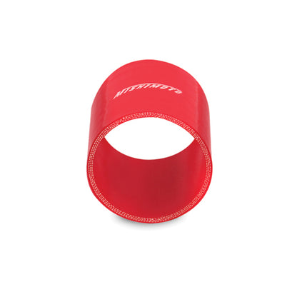 Acoplador recto rojo de 3,0 pulgadas Mishimoto