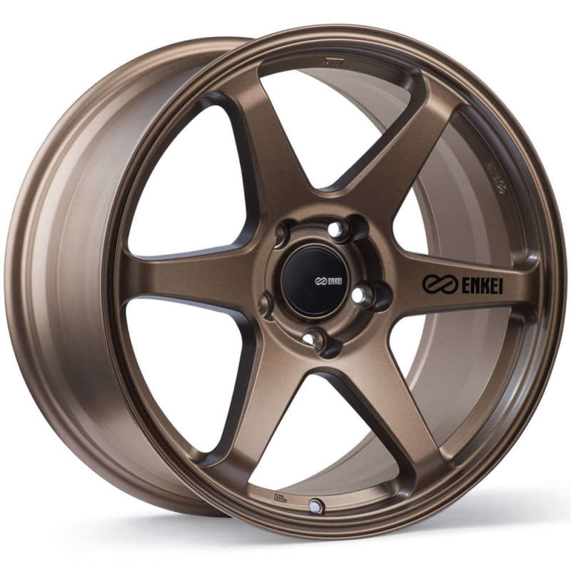 Roda Enkei T6R 18x8,5 45mm Offset 5x100 Bolt Pattern 72,6 Bore Matte Bronze