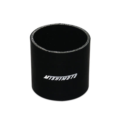Acoplador recto negro de 3,0 pulgadas Mishimoto