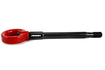 Perrin 08-14 Subaru WRX/STI Kit de gancho de remolque (delantero) - rojo