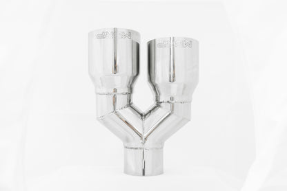 MBRP Universal T304 SS Punta doble 3.5in OD/2.5in Entrada