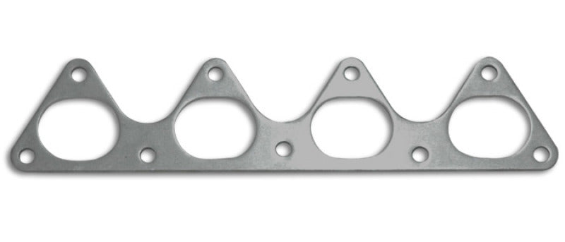 Brida de colector de escape Vibrant T304 SS para motor Honda/Acura D-series de 3/8 pulgadas de grosor