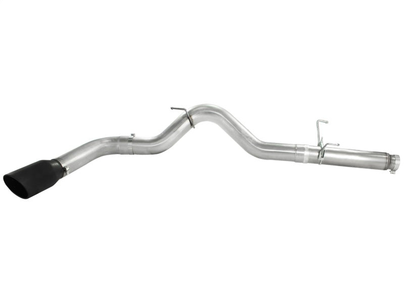 aFe Atlas Escapes DPF-Back Escape de acero aluminizado Dodge Diesel Trucks 07.5-12 L6-6.7L Punta negra