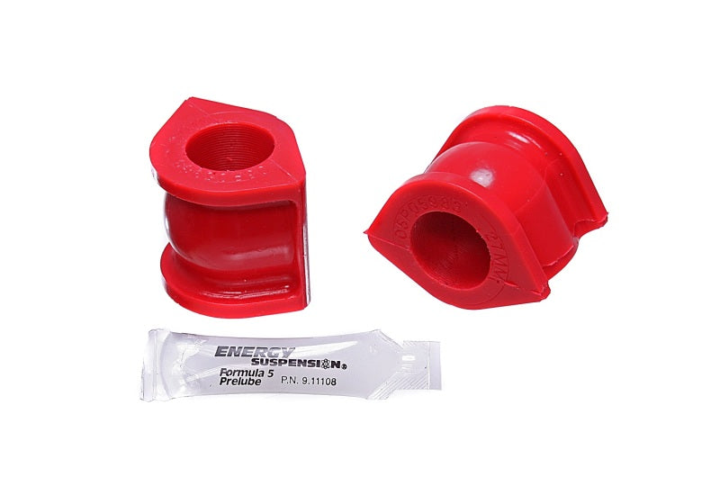 Energy Suspension 06-11 Honda Civic SI 27mm Juego de bujes de barra estabilizadora delantera - Rojo