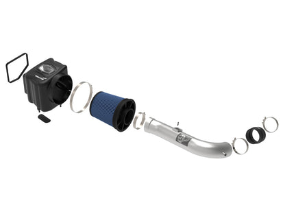 Sistema de admissão de ar frio aFe Momentum XP com Pro 5R Media Brushed 14-19 GM Silverado/Sierra 1500